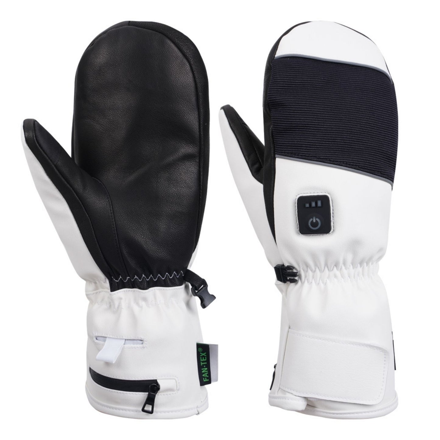 Fausthandschuhe beheizt - Weiss